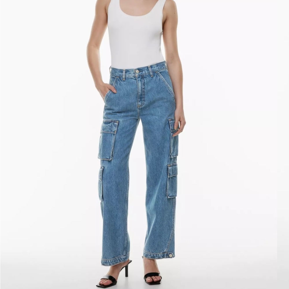 Aritzia Women's Blue Jeans